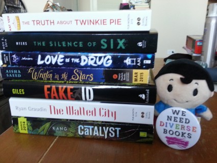Some diverse books I nabbed at NAIBA